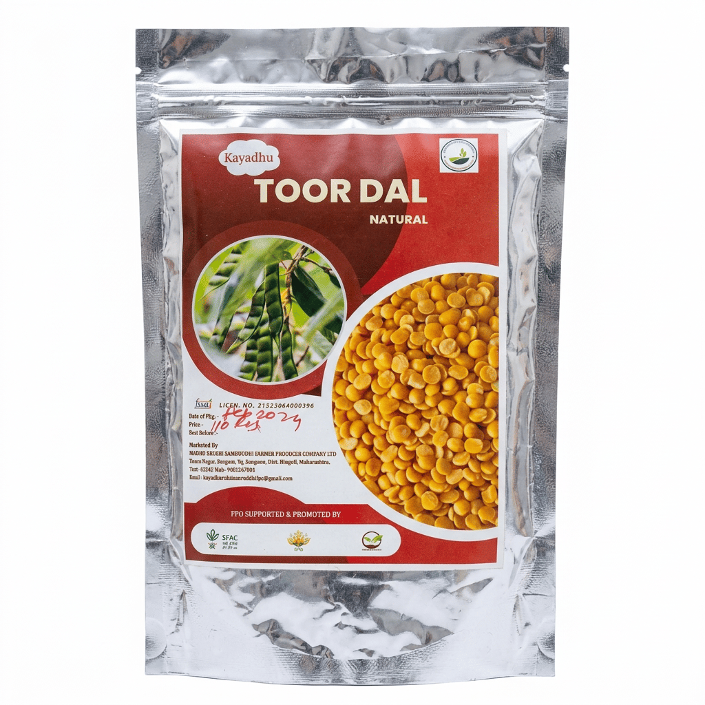 Toor Dal Natural - 1kg