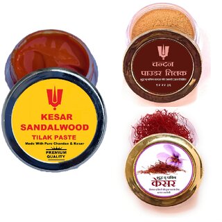 CHANDAN KESAR TIKA (PREMIUM) MADE WITH PURE AND REAL CHANDAN KESAR view 2