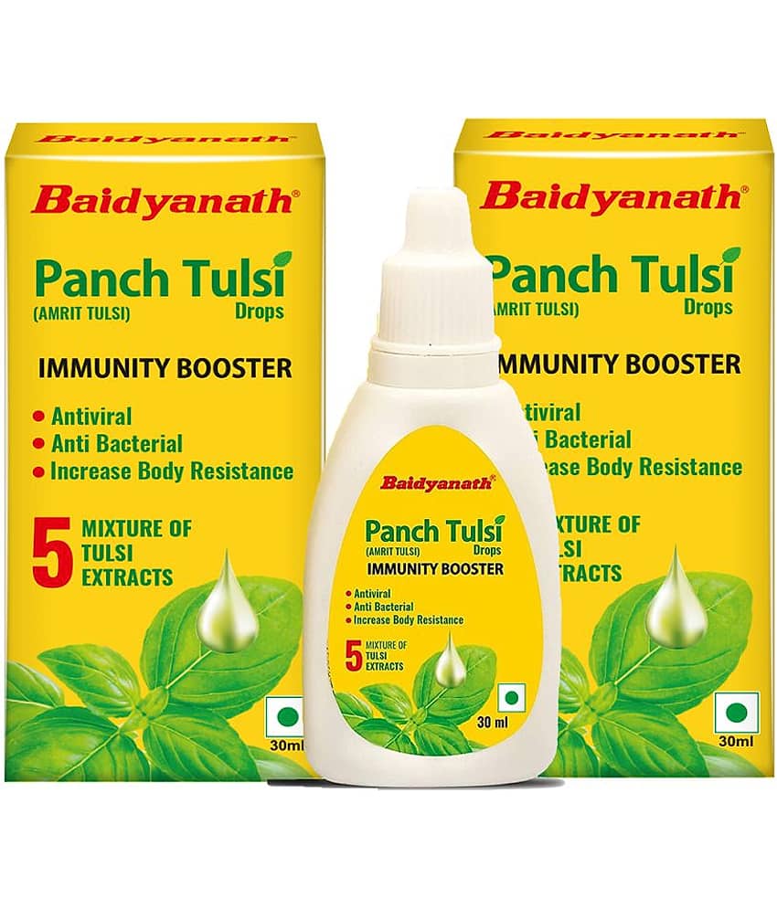 Baidyanath Panch Tulsi Drops- 30 Ml Each (Pack of 2)