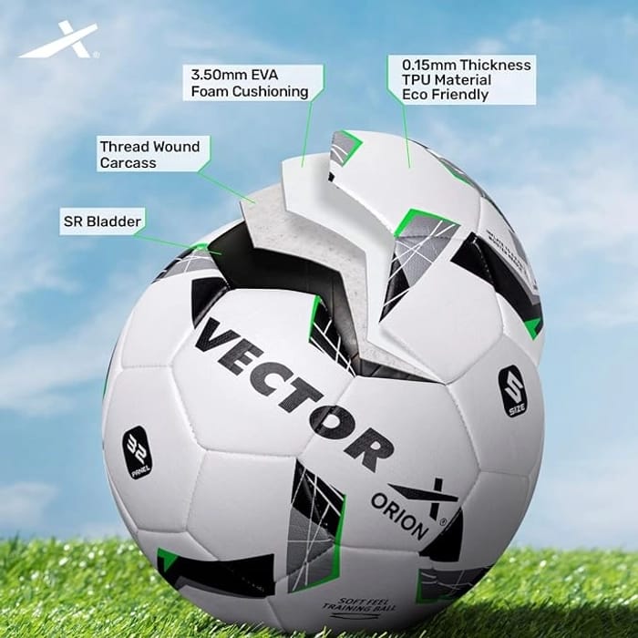 Vector X Orion TPU Machine Stitched Football view 2