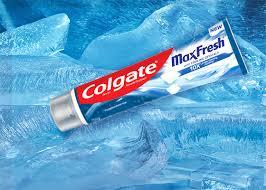 Colgate Maxfresh Toothpaste - With Menthol, Peppermint Ice 81g