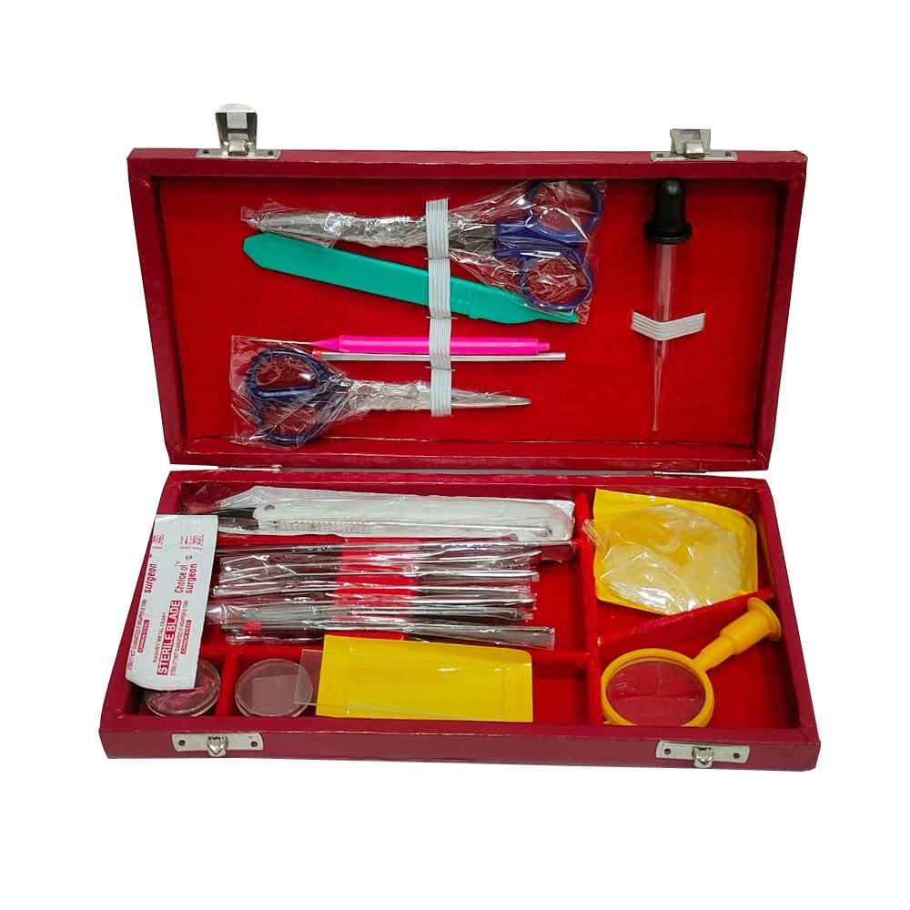 DESCO Popular King Dissecting Set of 19 instruments with wooden box view 2