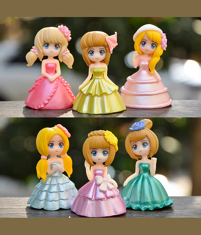 3Mads Tanjore Doll 4.8 cm - Pack of 6