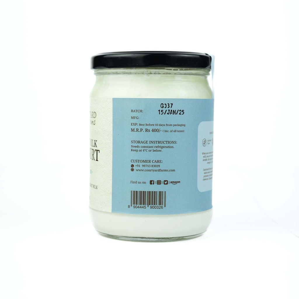 Goat Milk Yogurt - Whole Milk 500G view 2