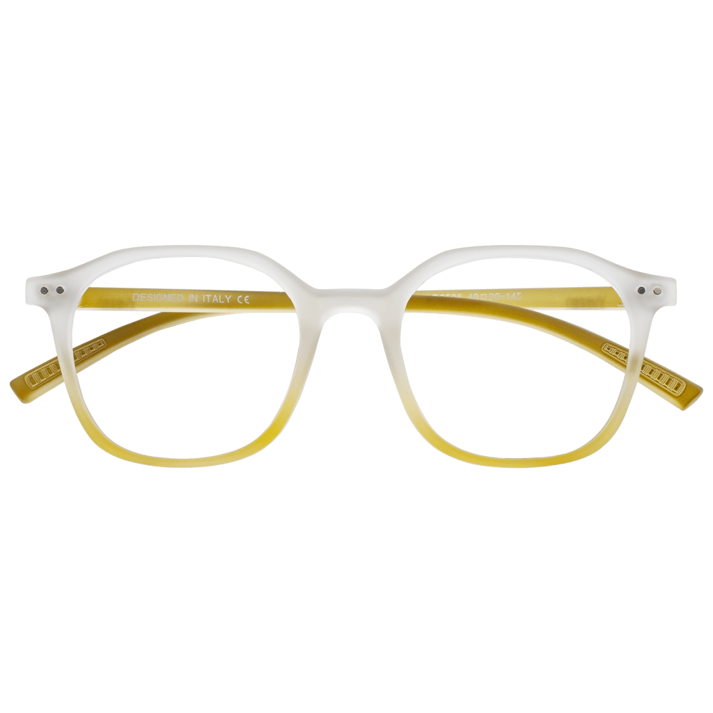 Transparent Full Rim Rectangle Eyeglasses view 2