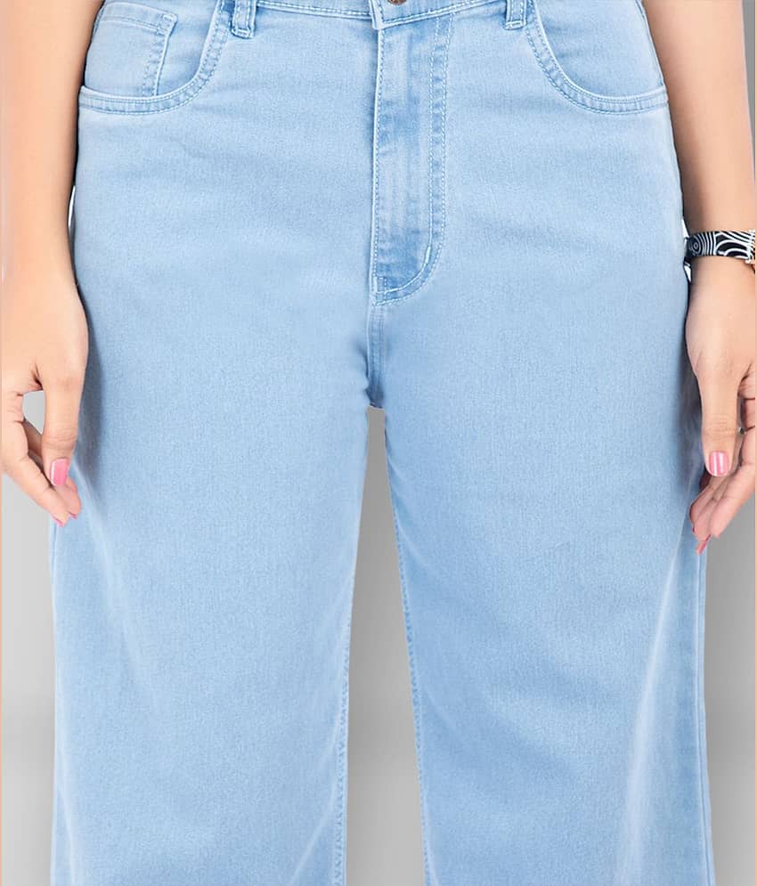 Rea-lize - Light Blue Cotton Women's Jeans ( Pack of 1 ) view 2