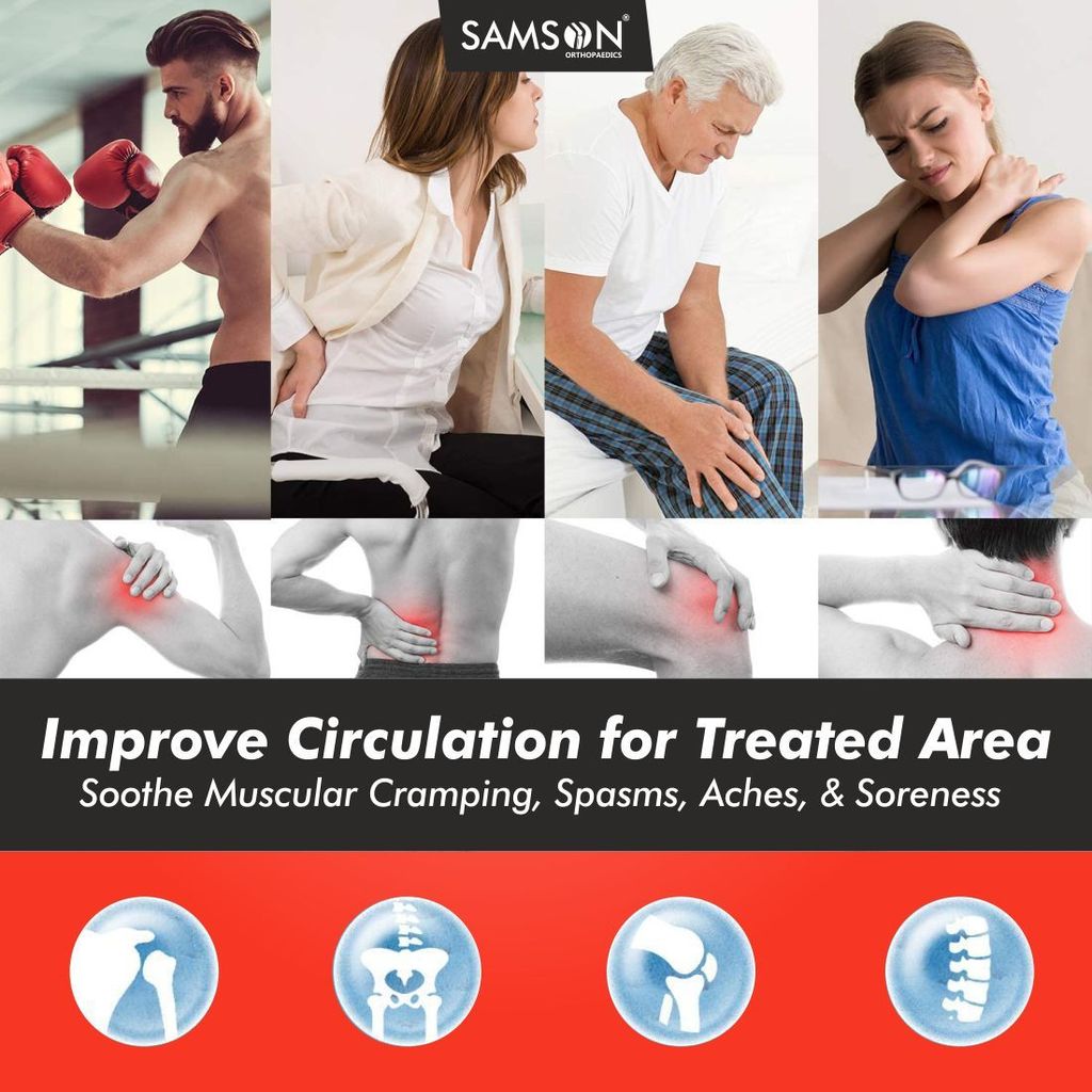 SAMSON Heating Pad Ortho view 2