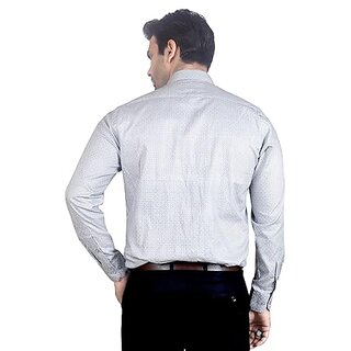 DUKUL Men'ss Printed Cotton Shirt Full Sleeve Regular Fit | Perfect for Formal & Casual Wear view 2