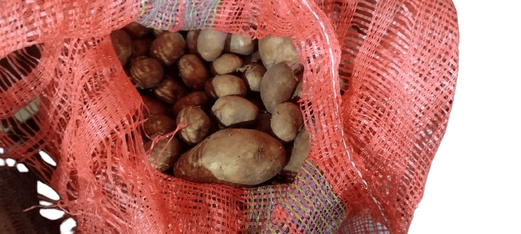 Fresh Potatoes view 2