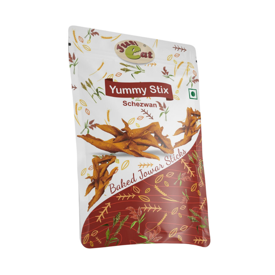 Just Eat Yummy Stix Schezwan, 25 gm