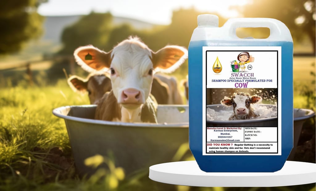 Swacch Shampoo Specially Formulated for Cow (5 Litre) Lavender view 2