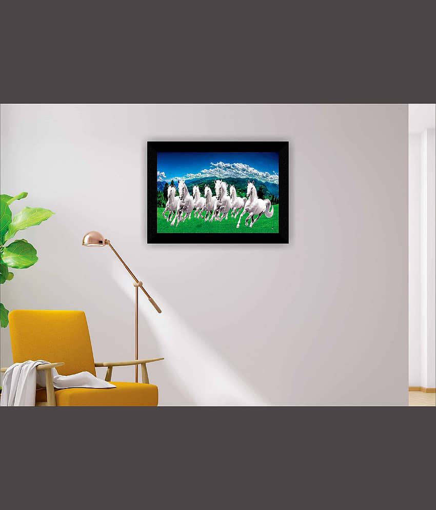 Saf Animal Painting With Frame view 2