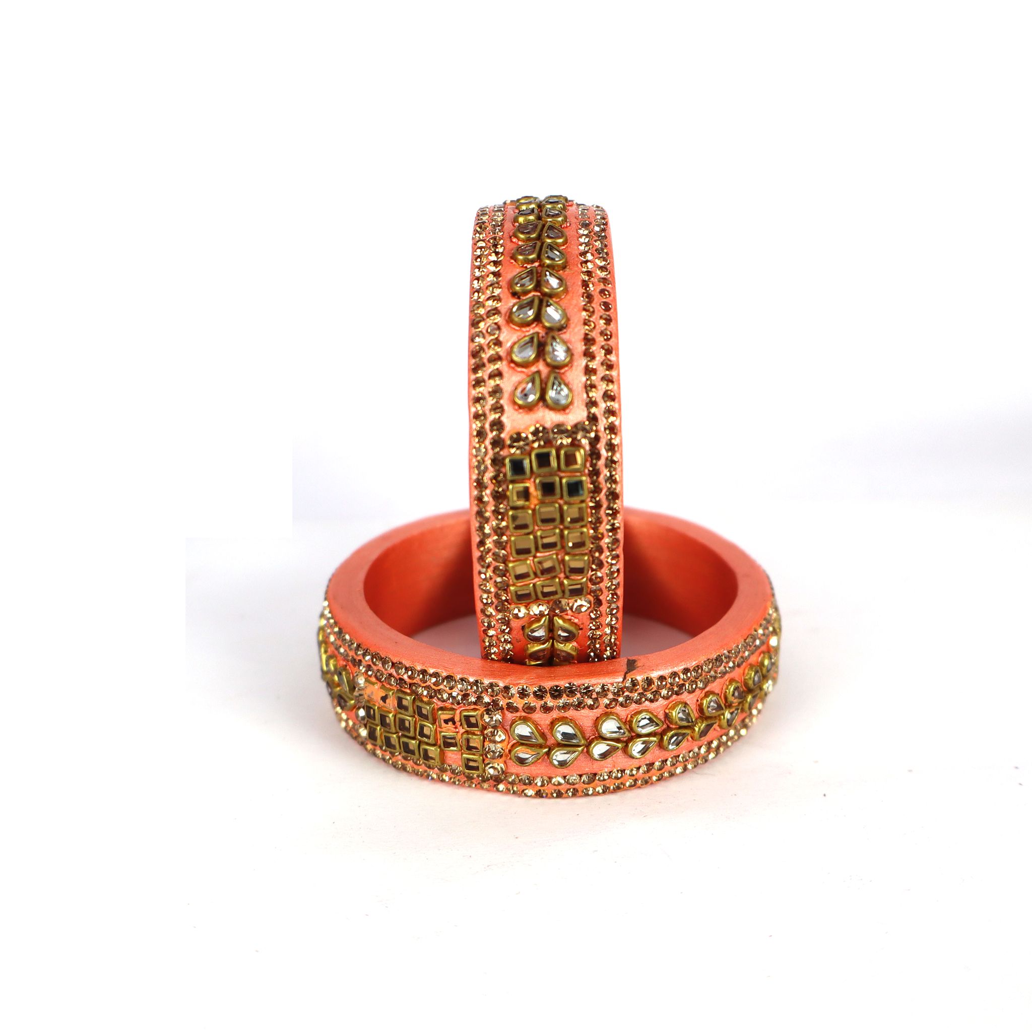 Lac Kada for women & girls (Pair of 2) Pink view 2
