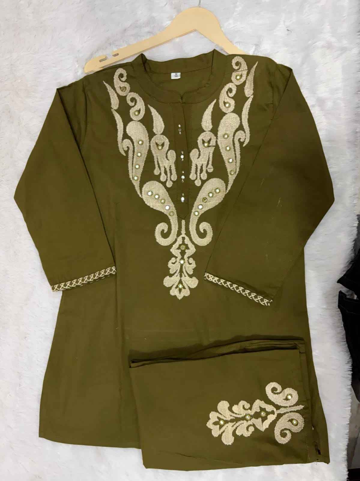 Summer Special Pure Cotton Embroidered Co-ord Set view 2