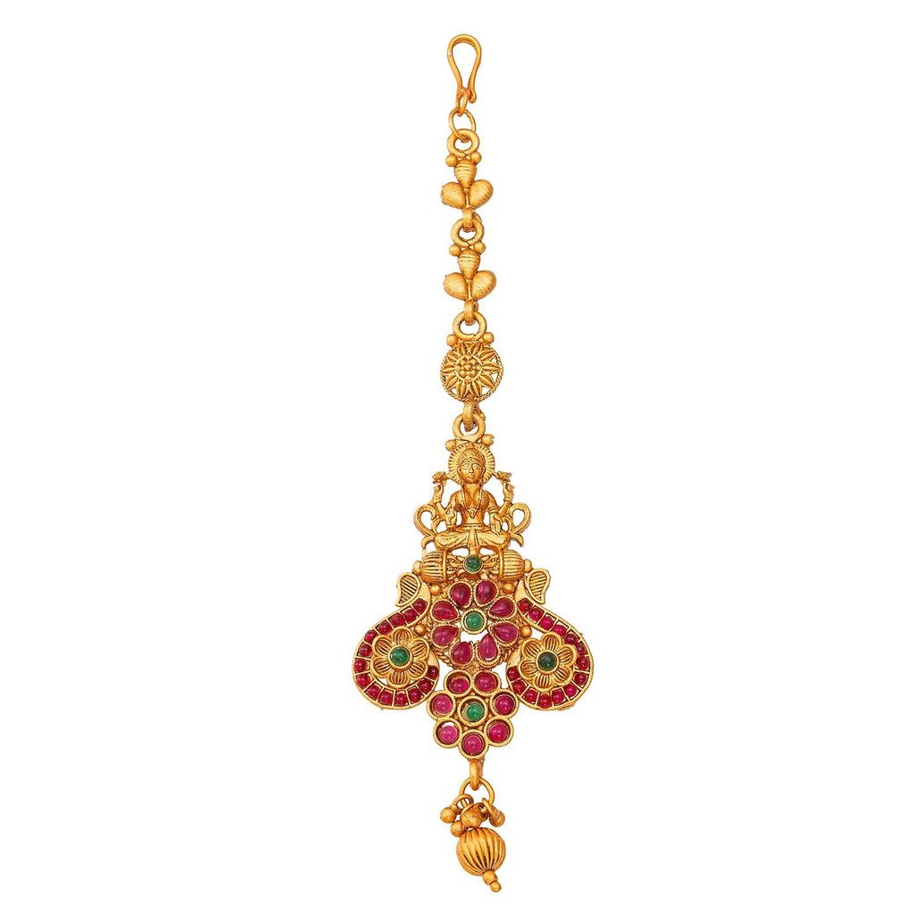 Morison Classic Pearl Drop Mangtikka Timeless Simplicity view 2
