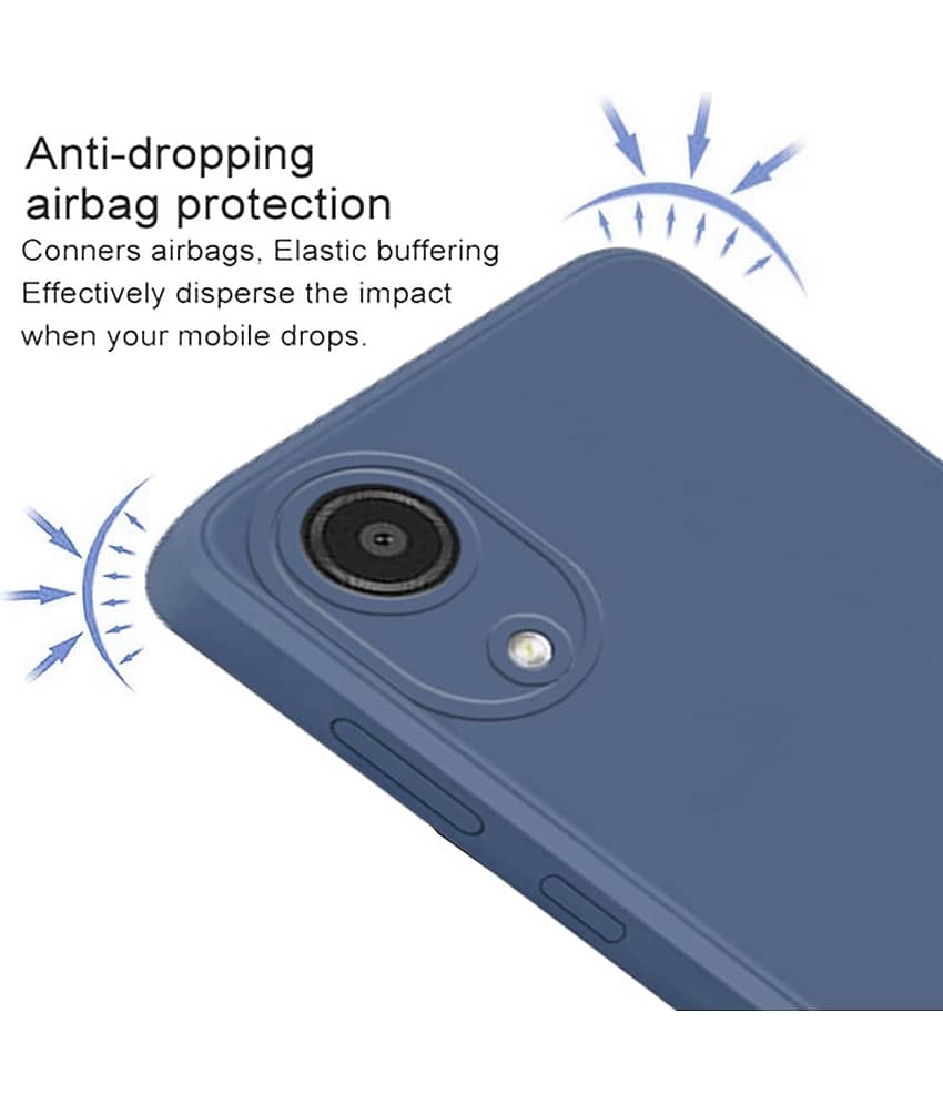 ZAMN - Plain Cases Compatible For Silicon Samsung Galaxy A03 Core ( Pack of 1 ) view 2