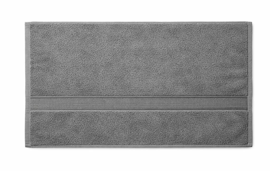 Luxury Grey Bath Towel view 2