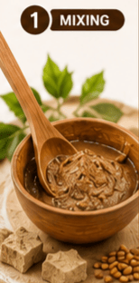 Herbal Face Pack- Methi + Chandan + FREE Multani Mitti 20g view 2