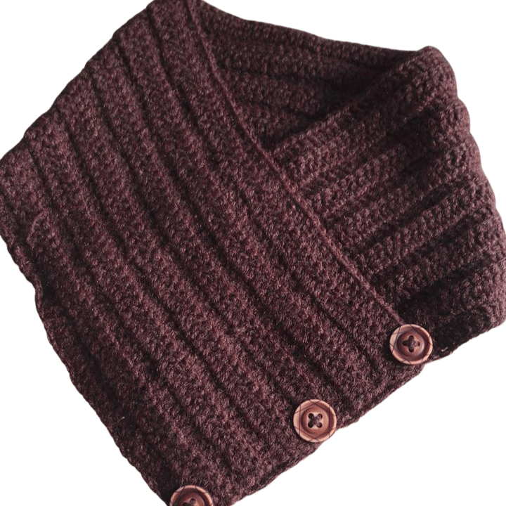 Hand made Neck Warmer view 2