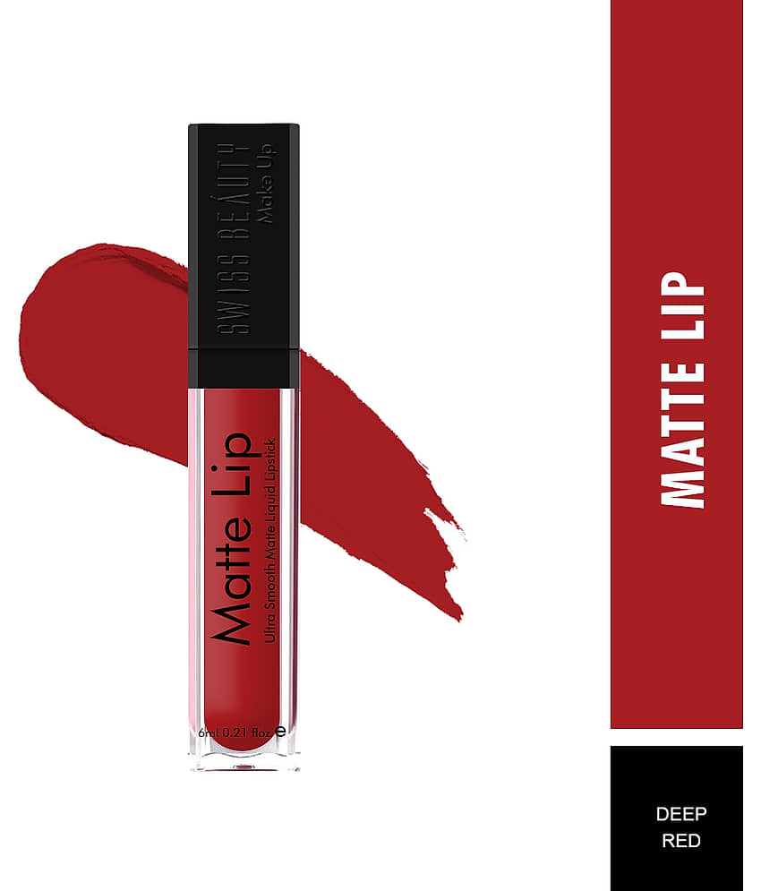 Swiss Beauty - Pink Matte Lipstick view 2