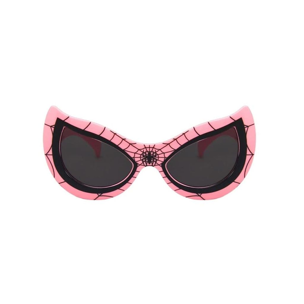 4Flaunt UV Protected Trending Latest & Stylish Spiderman Design Sunglasses For Kids | Age: 5+ Years (Pink) view 2
