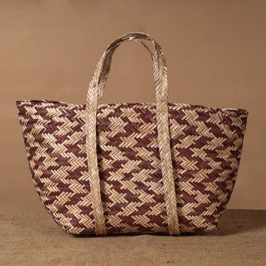 Natural and Handmade Sitalpati Shopping Bag view 2