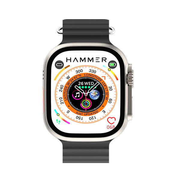 Hammer Ultra Classic Bluetooth Calling Smart Watch - Black, view 2