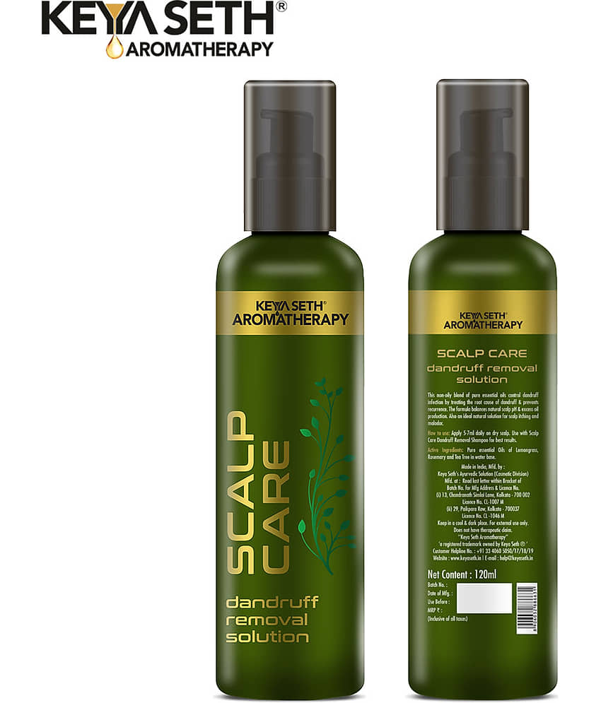 Scalp Care Dandruff Removal Solution,Enriched with Rosemarry,Lemongrass Lavender,Basil view 2