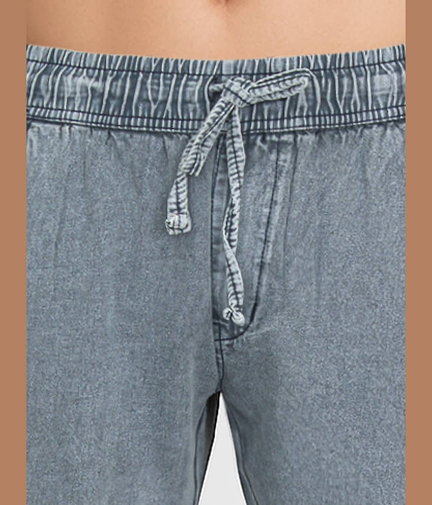 plounge Regular Fit Solid Men's Jeans - Light Grey ( Pack of 1 ) view 2