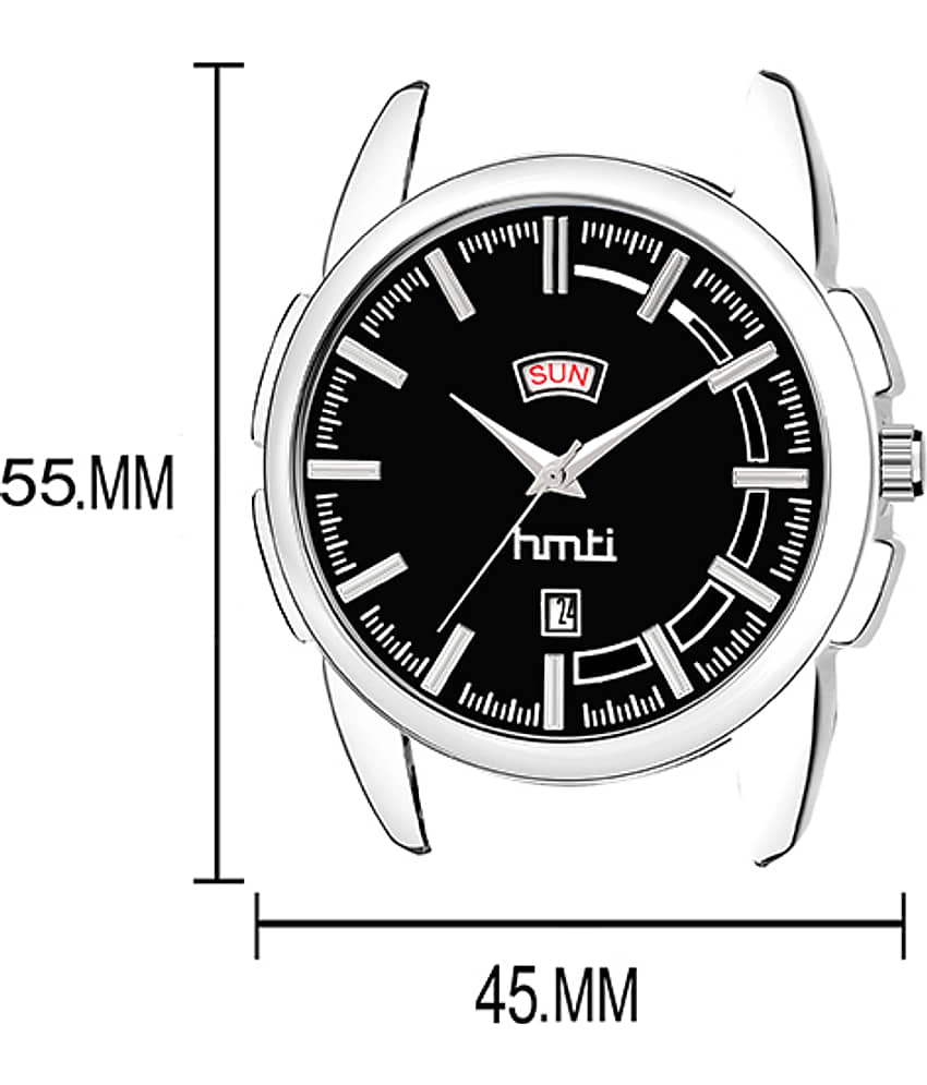 HMTI D1004 Stainless Steel Analog Men's Watch view 2