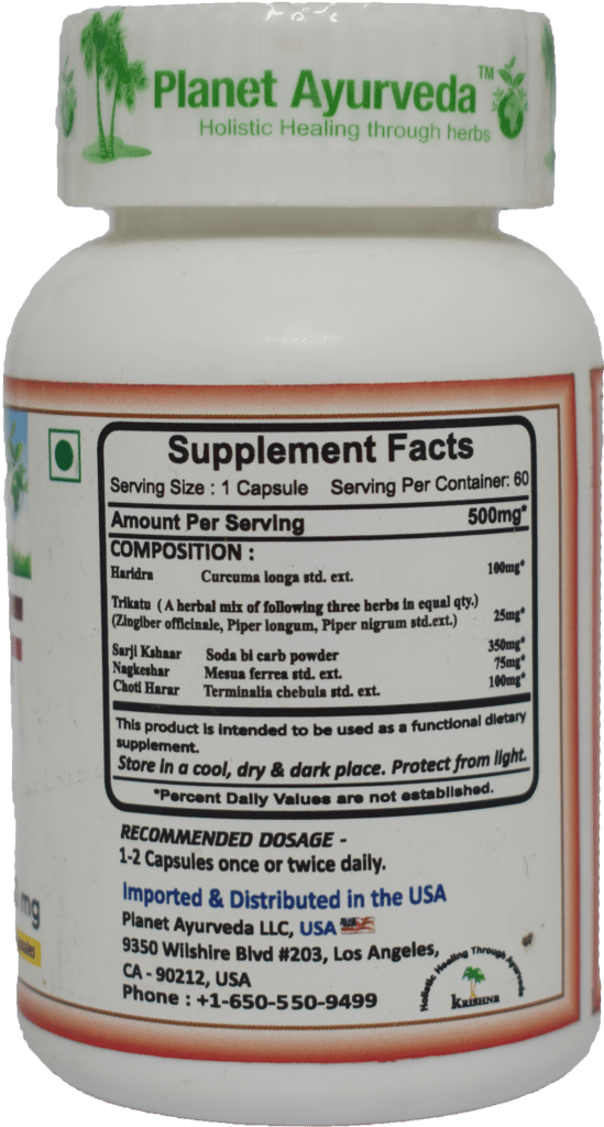 Planet Ayurveda Pile OFF - 60 Capsules view 2