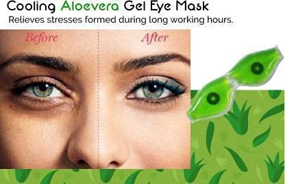 Elecsera Aloe Vera based multipurpose magnetic eye cool mask PACK OF 4 (10 g) view 2