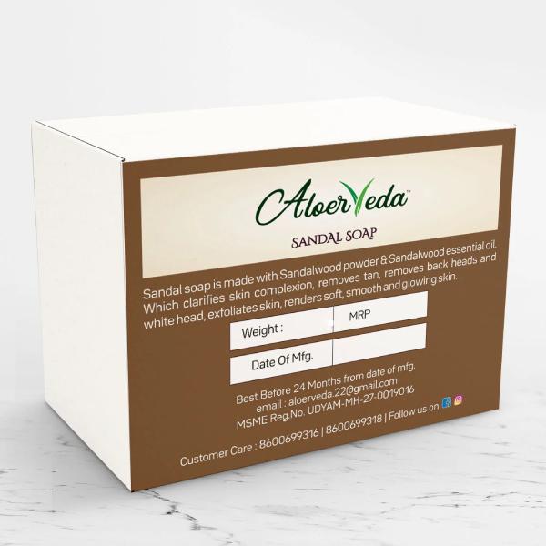 Sandal Soap (50 Gms) view 2