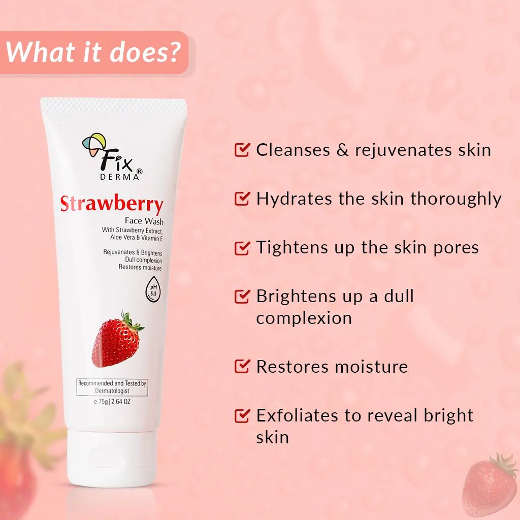 Fixderma Strawberry Face Wash view 2