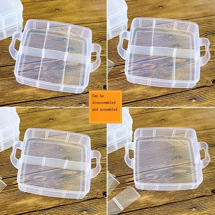 6 Grid Storage Box view 2