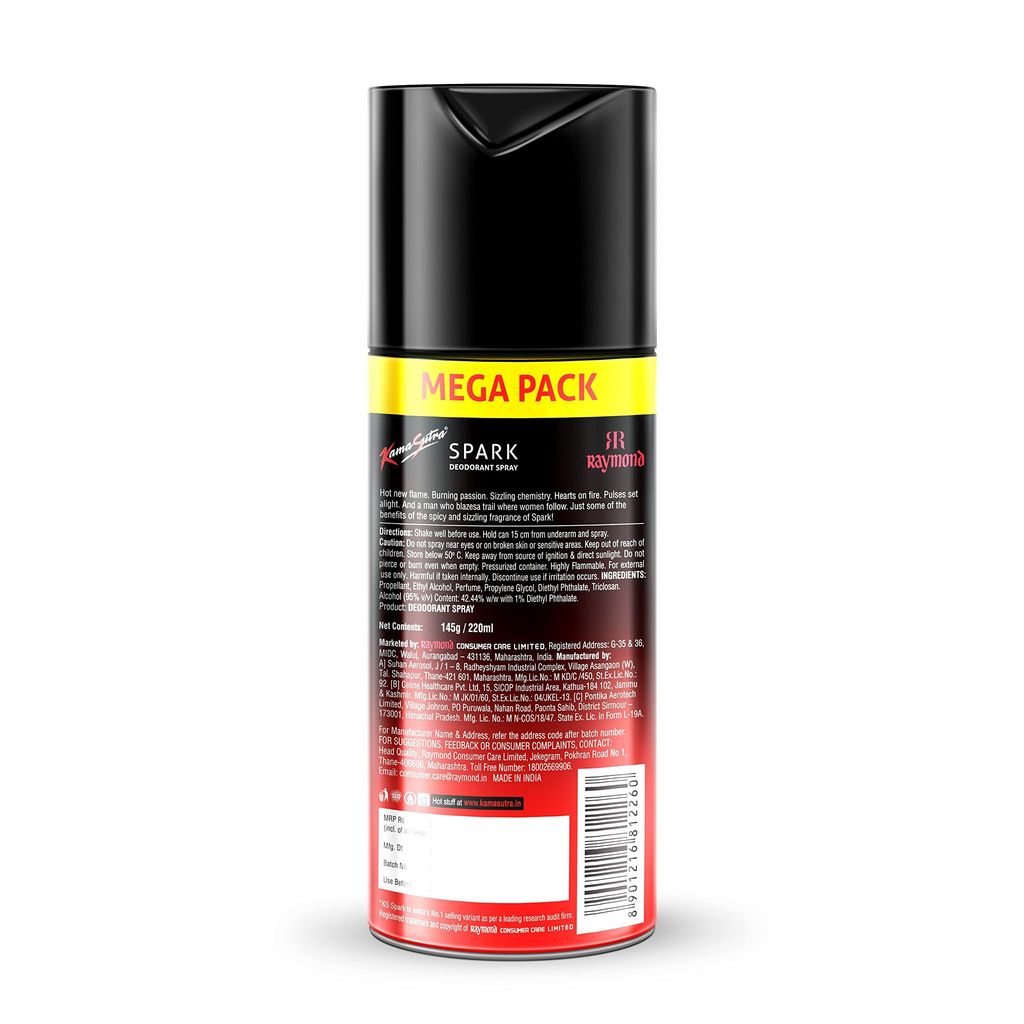Kama Sutra Urge Deodorant for Men, 150ml view 2