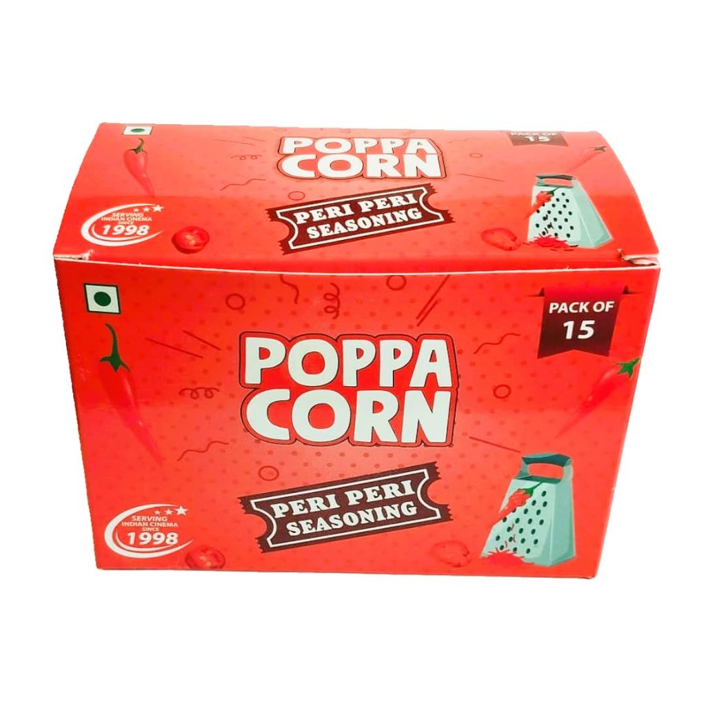 POPPACORN Peri Peri Seasoning Powder 5gX15 Pouches 75gms view 2