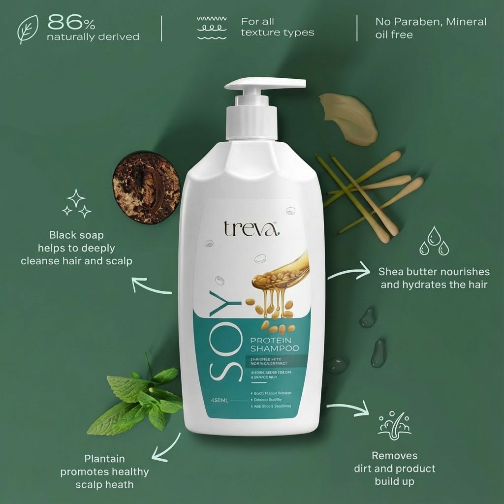 TREVA SOYA PROTEIN SHAMPOO view 2
