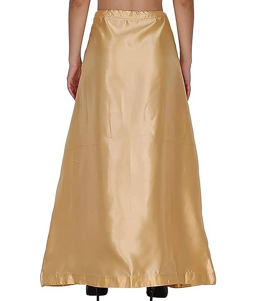 JTG enterprises Gold Satin Petticoat - Single view 2