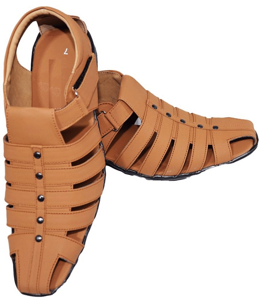 INFINITRENZ - Beige Men's Sandals view 2