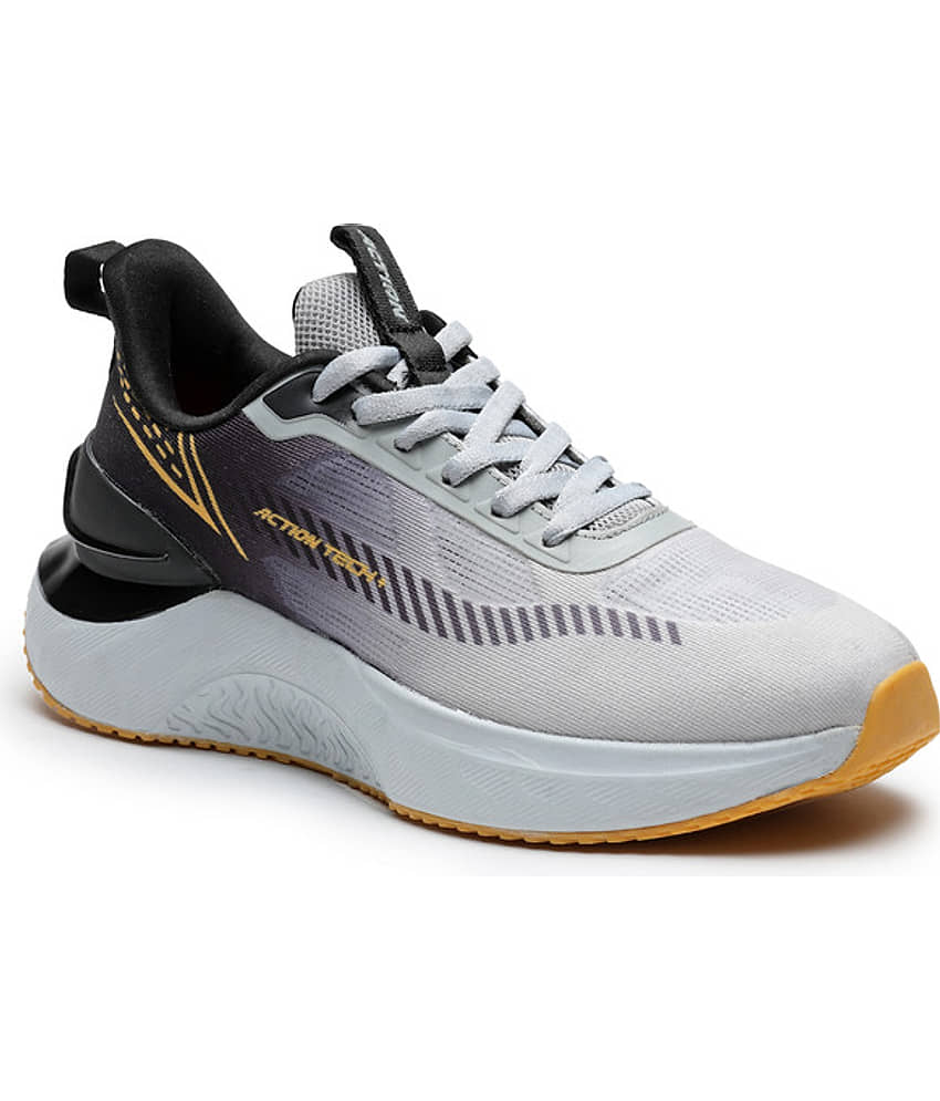 Action TURBO-1103 Gray Men's Sports Running Shoes view 2