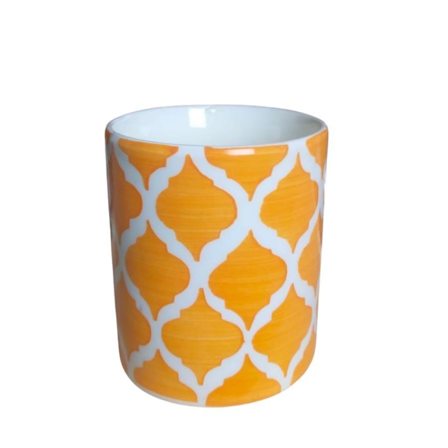 Moroccan Pattern Ceramic Coffee Mug view 2