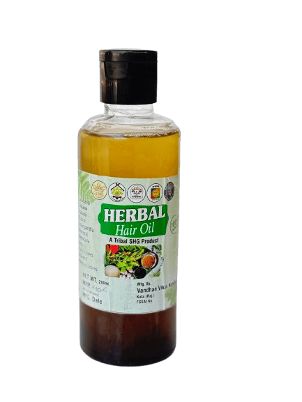 Herbal Hair Oil - Natural Hair Growth & Shine