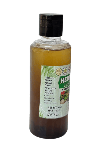 Herbal Hair Oil - Natural Hair Growth & Shine view 2