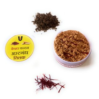 Ashtagandh Chandan Kesar Tilak view 2