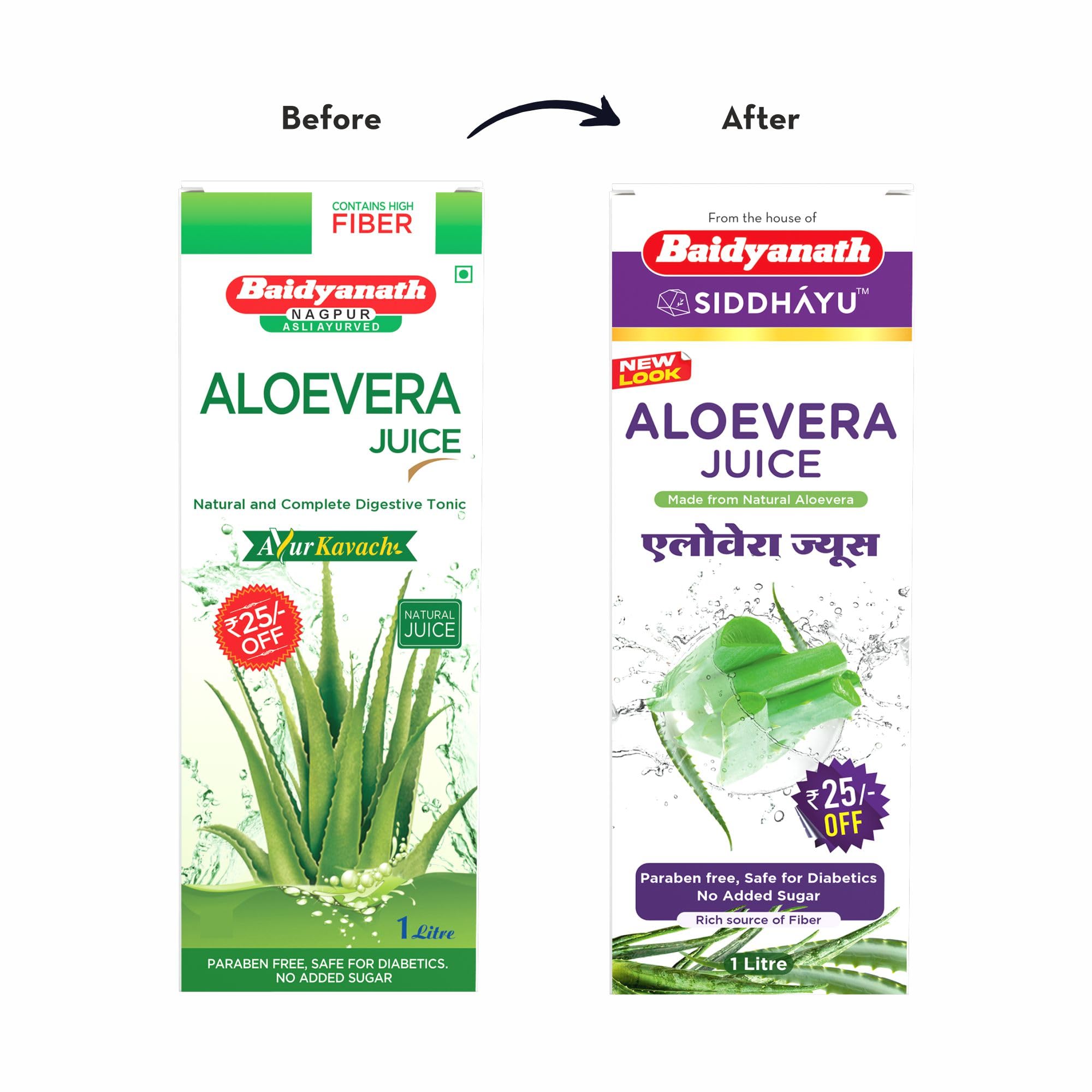 Baidyanath Aloevera Juice 1000 Ml