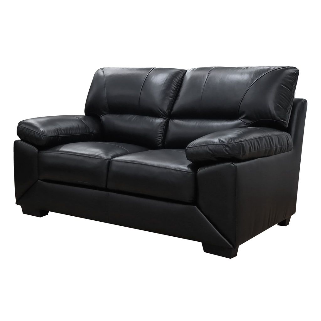 ARENA Maple 2-Seater Black Sofa view 2