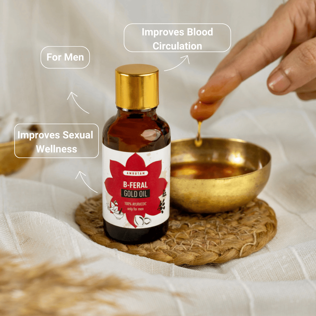 B-Feral Gold Oil for Men view 2
