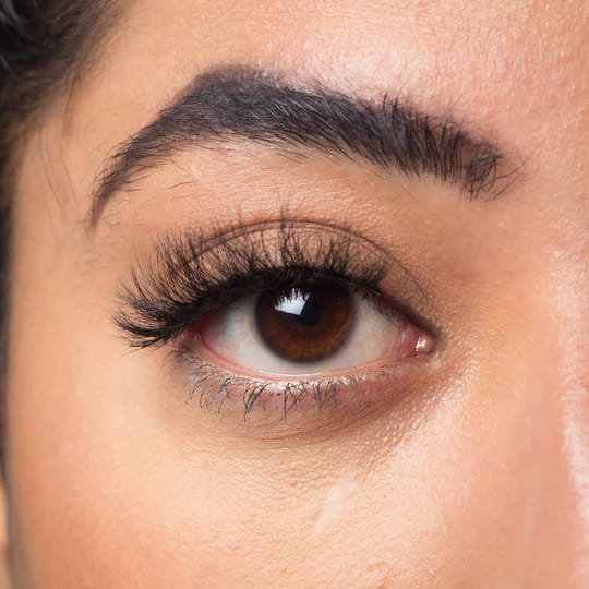 BOBI Reusable Waterproof 15mm Faux Mink Natural Fluffy Wispy Long Kickass 5D Volume Eyelashes - 1 Pair view 2