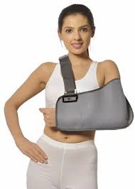 Premium Pouch Arm Sling | Hand & Arm Support for Fracture & Cast – 1 QTY (ASSORTED) view 2